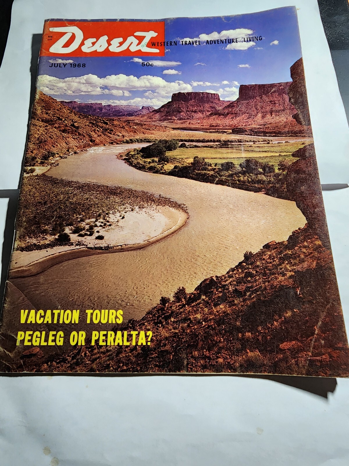 Desert Magazine, July 1968 VG B5