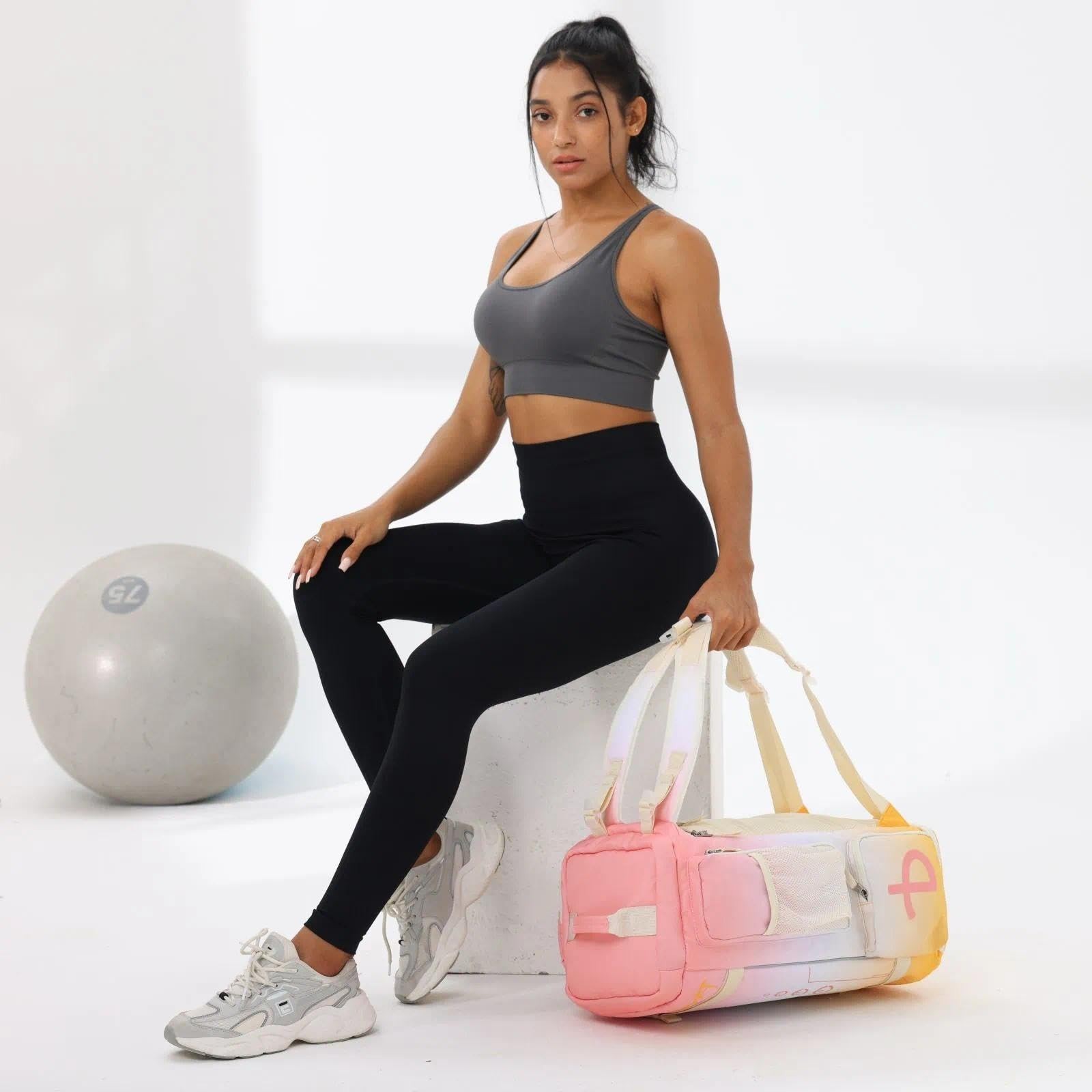 BESMART 32L 2 in 1 Convertible Gym Duffel Bags,Large Backpack for Women | Sho…