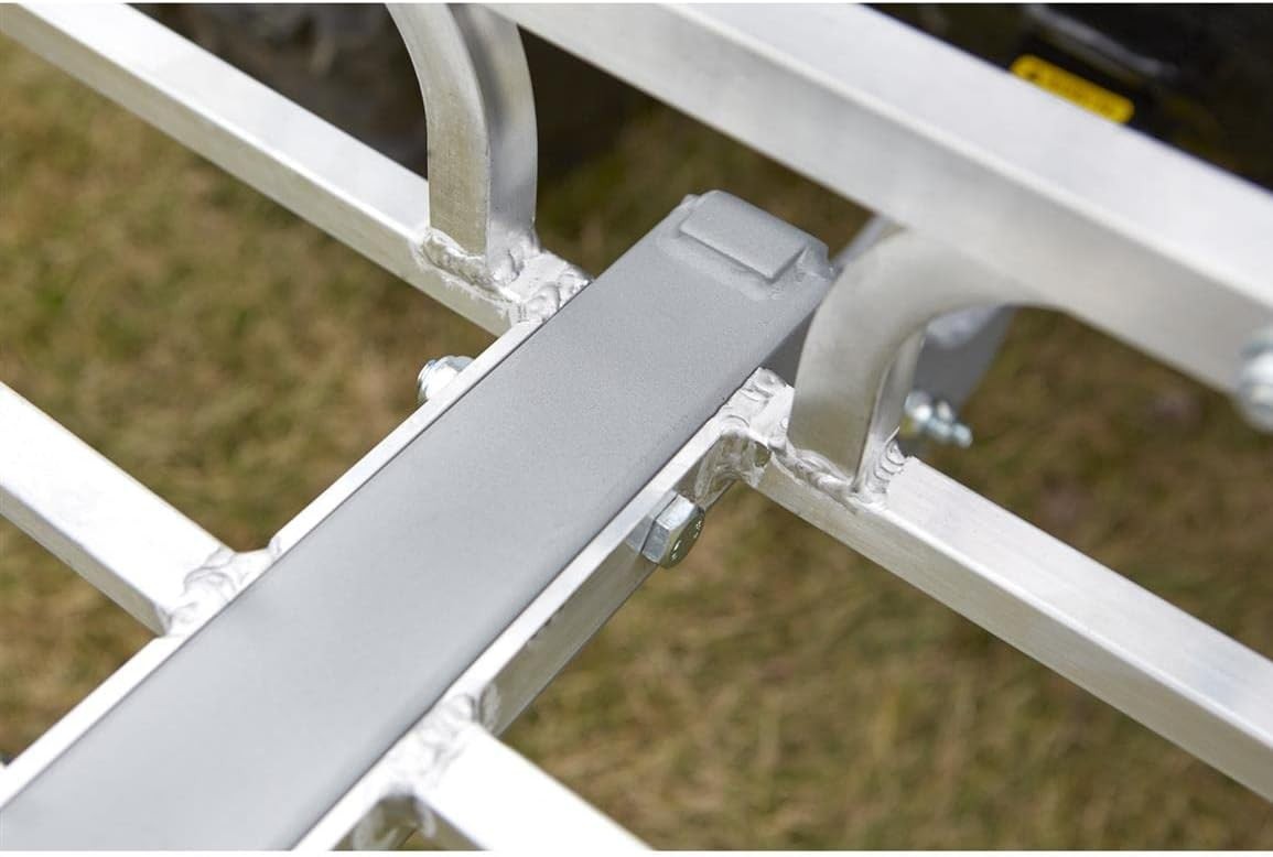 Small ATV UTV Utility Trailer Hitch Cargo Carrier Truck Camping Aluminum