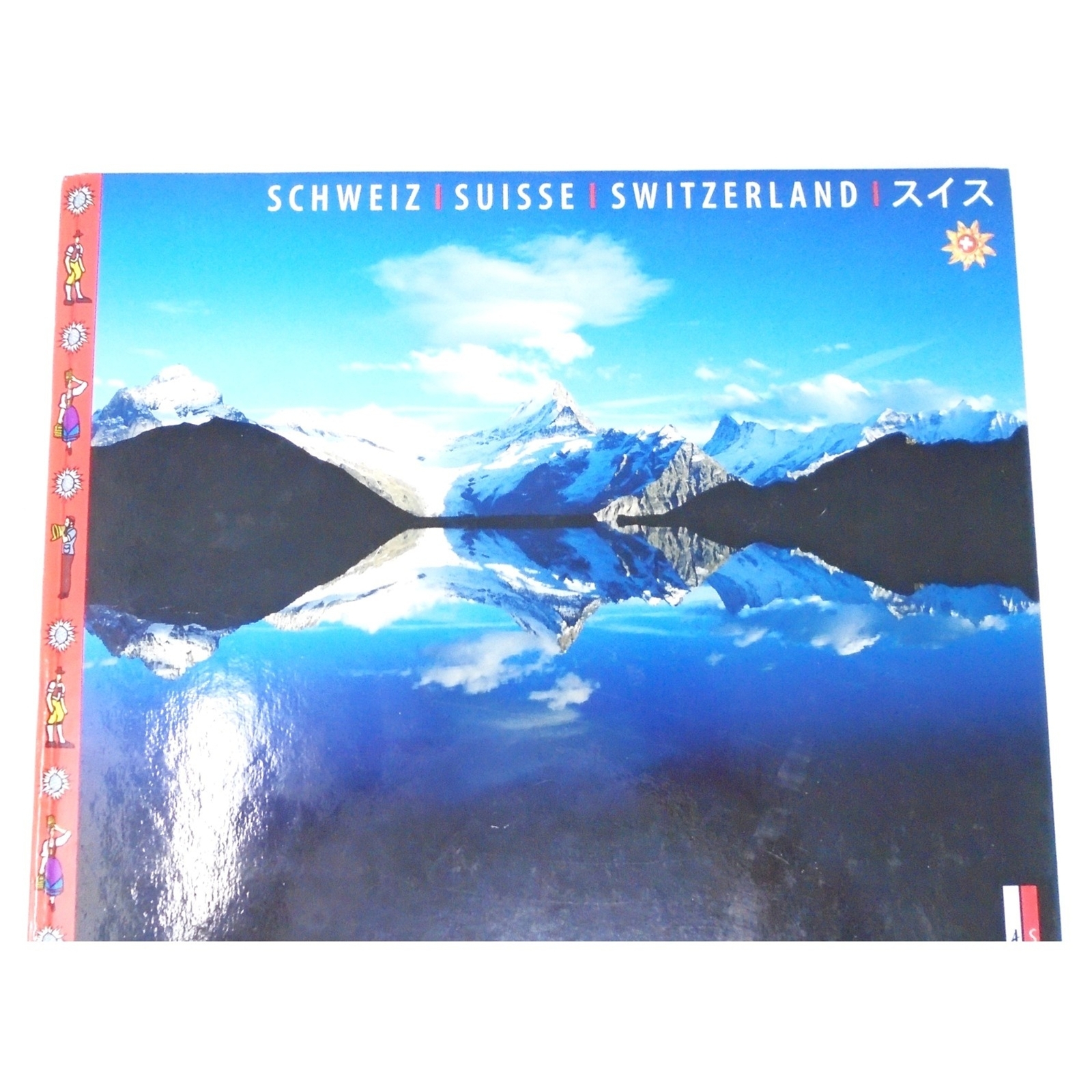 Switzerland Hardcover Large Book 4 Languages-Translations & Illustrations