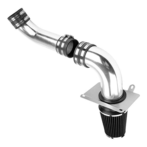 Cold Air Intake Filters System Kits Fit for Mustang 1989-1993 5.0L, Aluminum