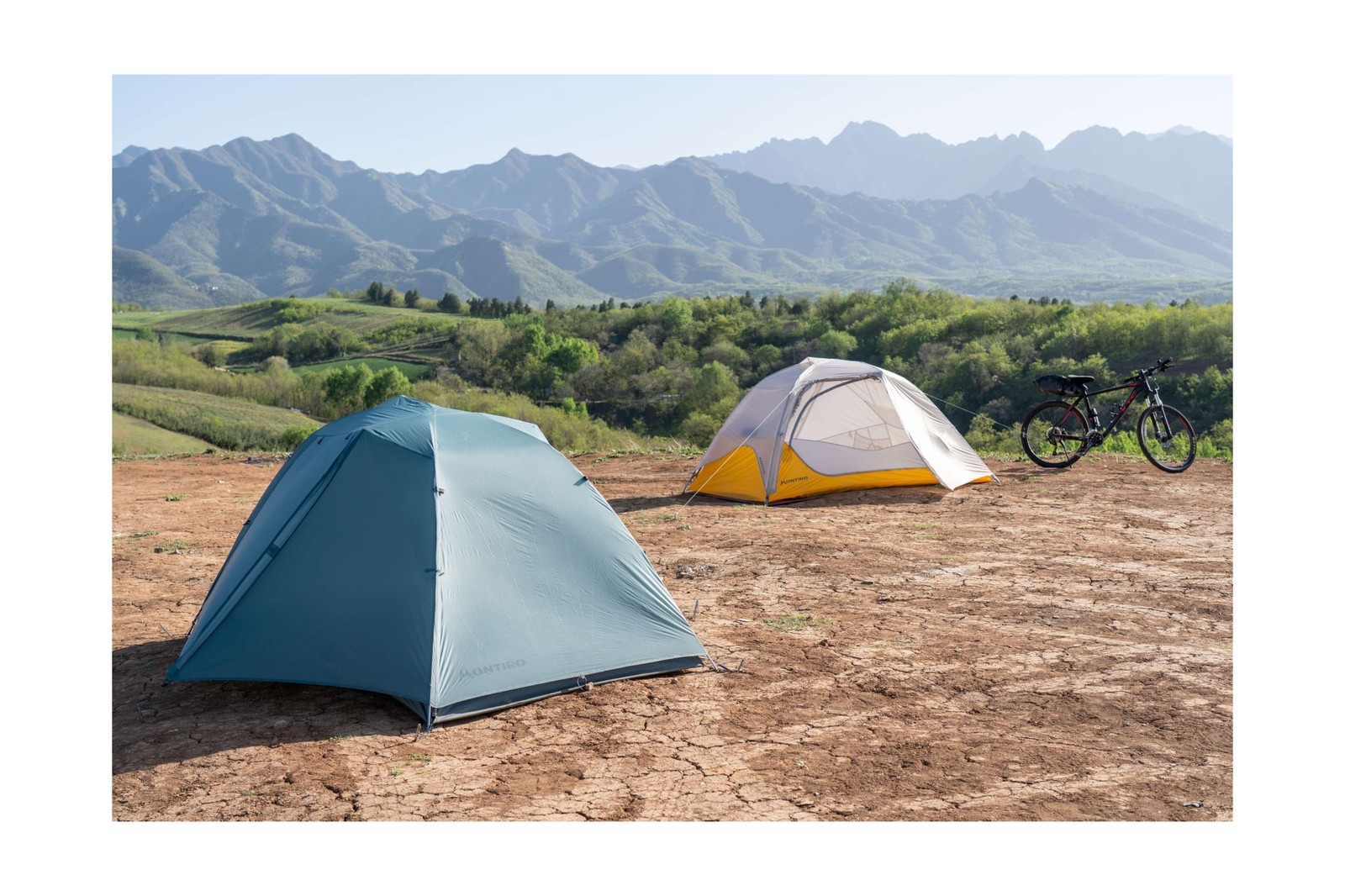 Wander Hawk 2-Person Biking Tent, Lightweight 2 Person Tent for Backpacking C…