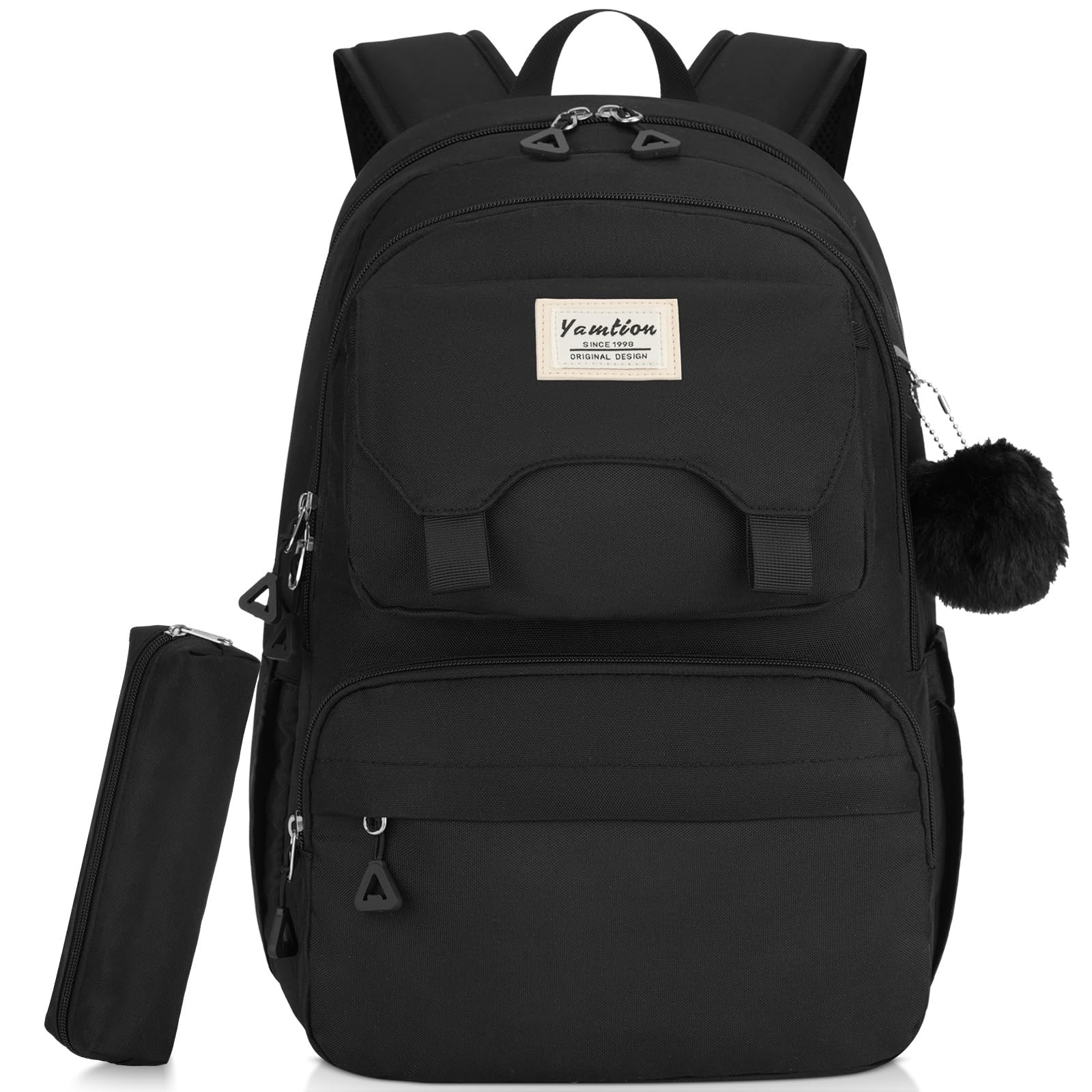 YAMTION Backpack for School,Laptop Back Pack for Girls with Multiple Pockets,…