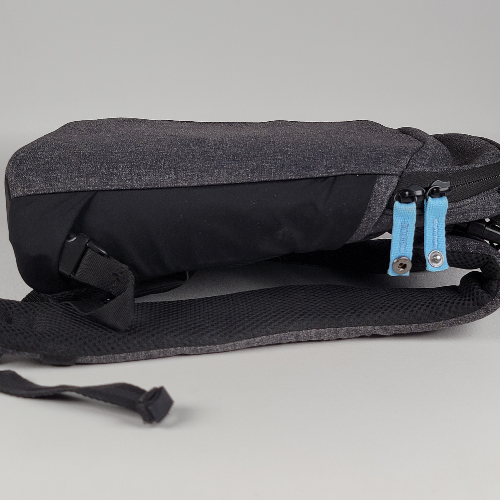 Medical Device Backpack Hard shell case Gray- Pockets, HD Padded Straps