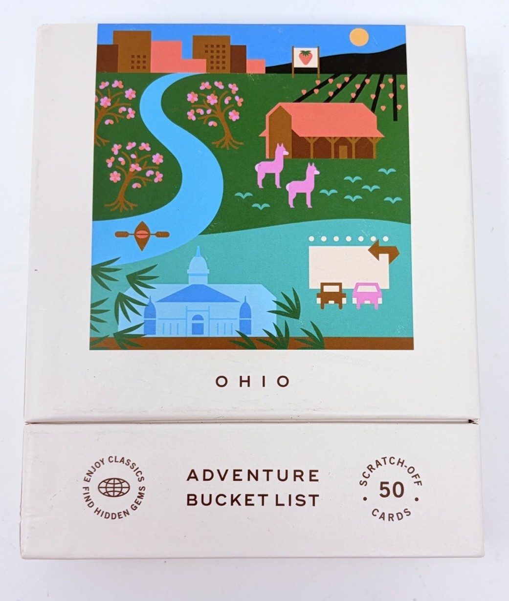 Ohio Adventure Bucket List Scratch Off Cards Rio Reach International Outfitters