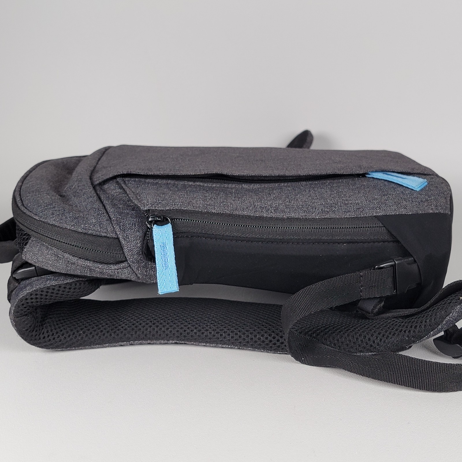 Medical Device Backpack Hard shell case Gray- Pockets, HD Padded Straps