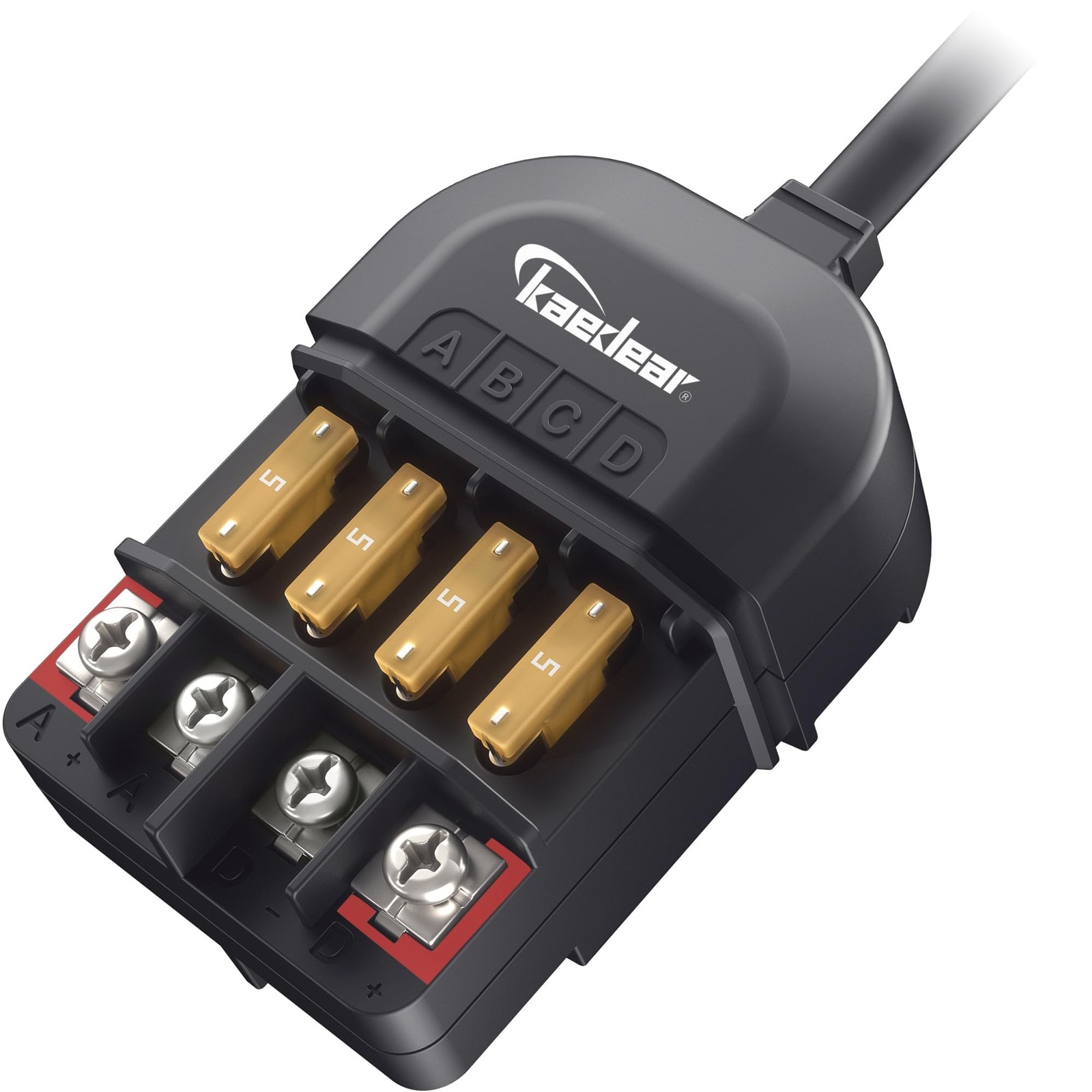 KAEDEAR DC12V 20A Waterproof 4-Way Motorcycle Power Relay Kit, KDR-E2 | DC 12…