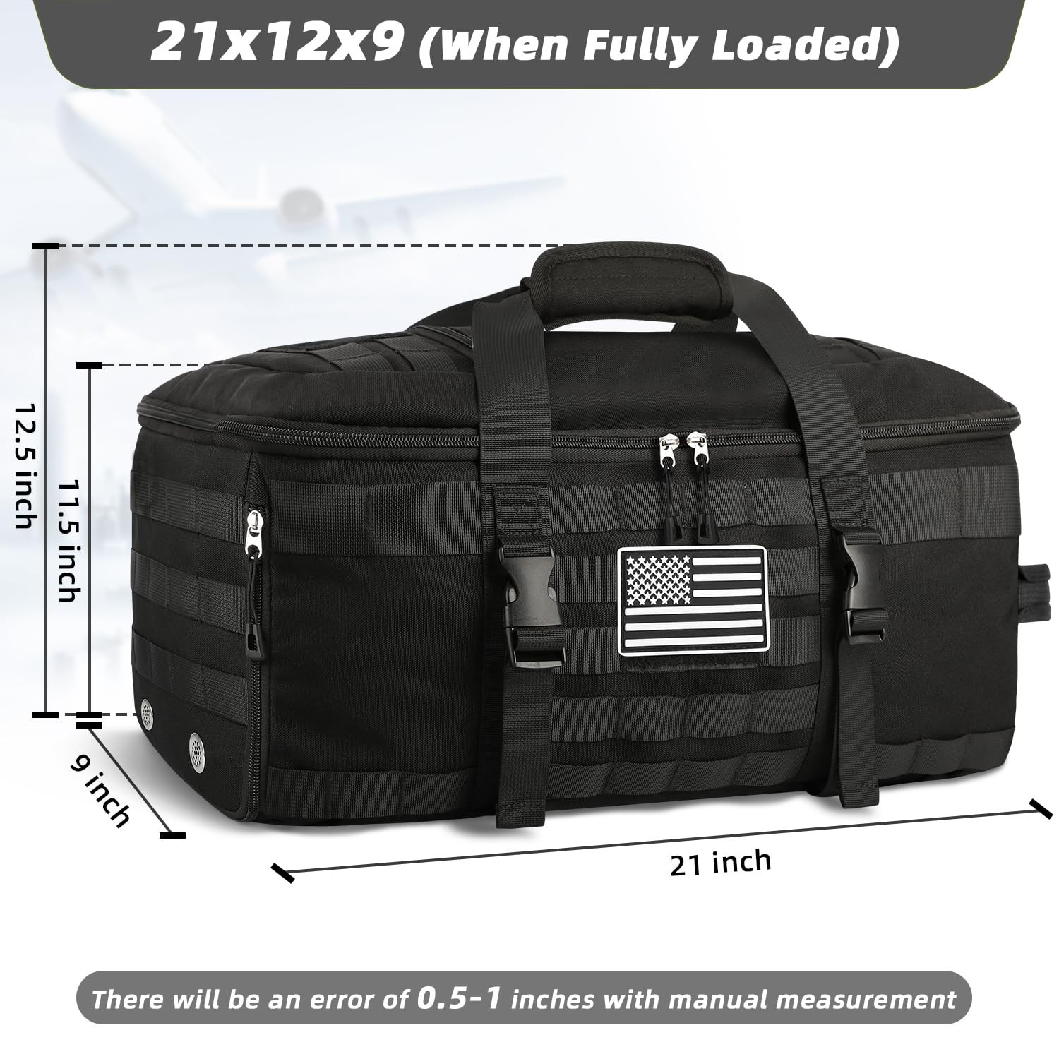 ETRONIK Gym Bags for Men Women, Carry On Luggage 22x14x9 Airline Approved, Ta…