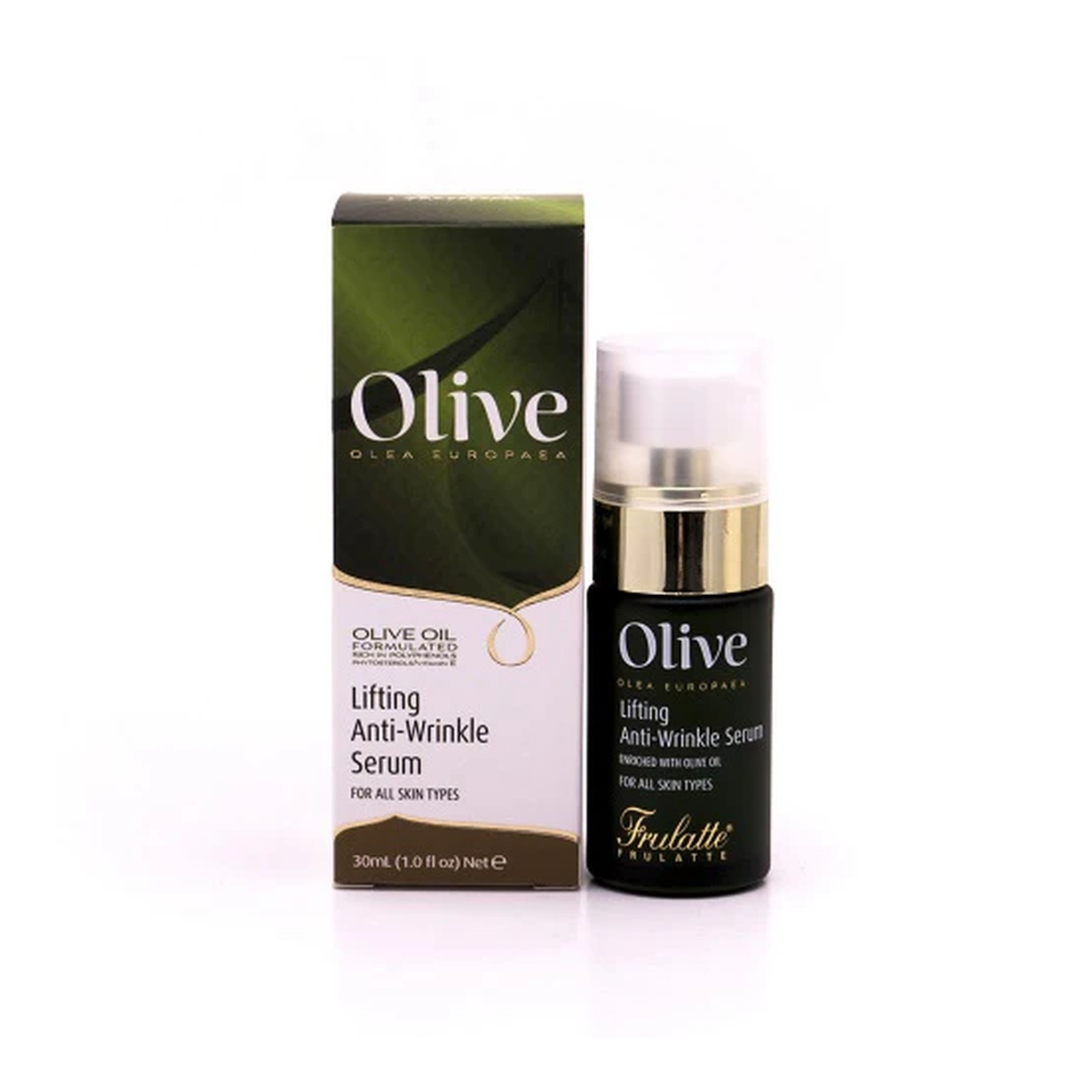 Frulatte Olive Oil Dead Sea Minerals Lifting Anti-Wrinkle Serum All Skin 30ml