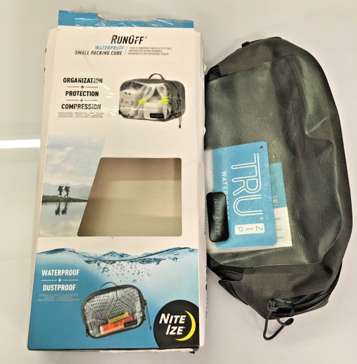 NEW RunOff Waterproof – Small Packing Cube – Tru 1.8L 5″ x 6.9″ x 3.2″