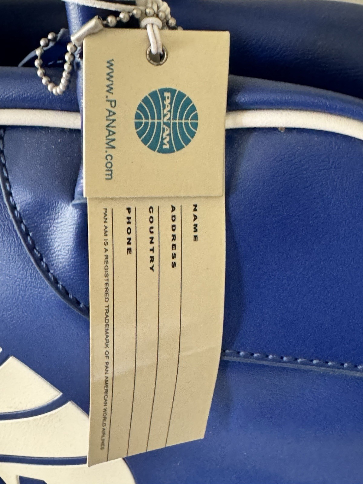 PAN AM Explorer Bag – Certified Pan Am Retro Style Reproduction of Original NWT