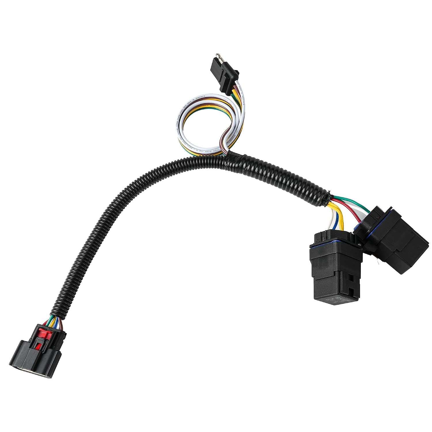 4-Pin Trailer Tow Hitch Wiring Connector Harness Kit for Chevrolet Equinox