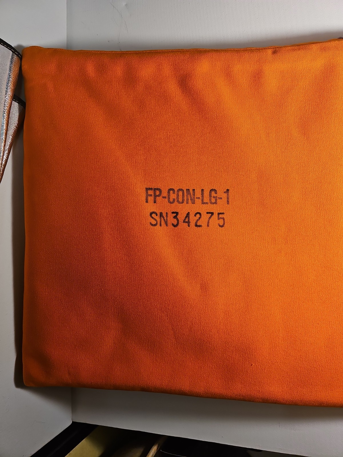 Brimstone Laptop Bag Fire Containment Bag WITH FP GLOVES pre owned SN34275