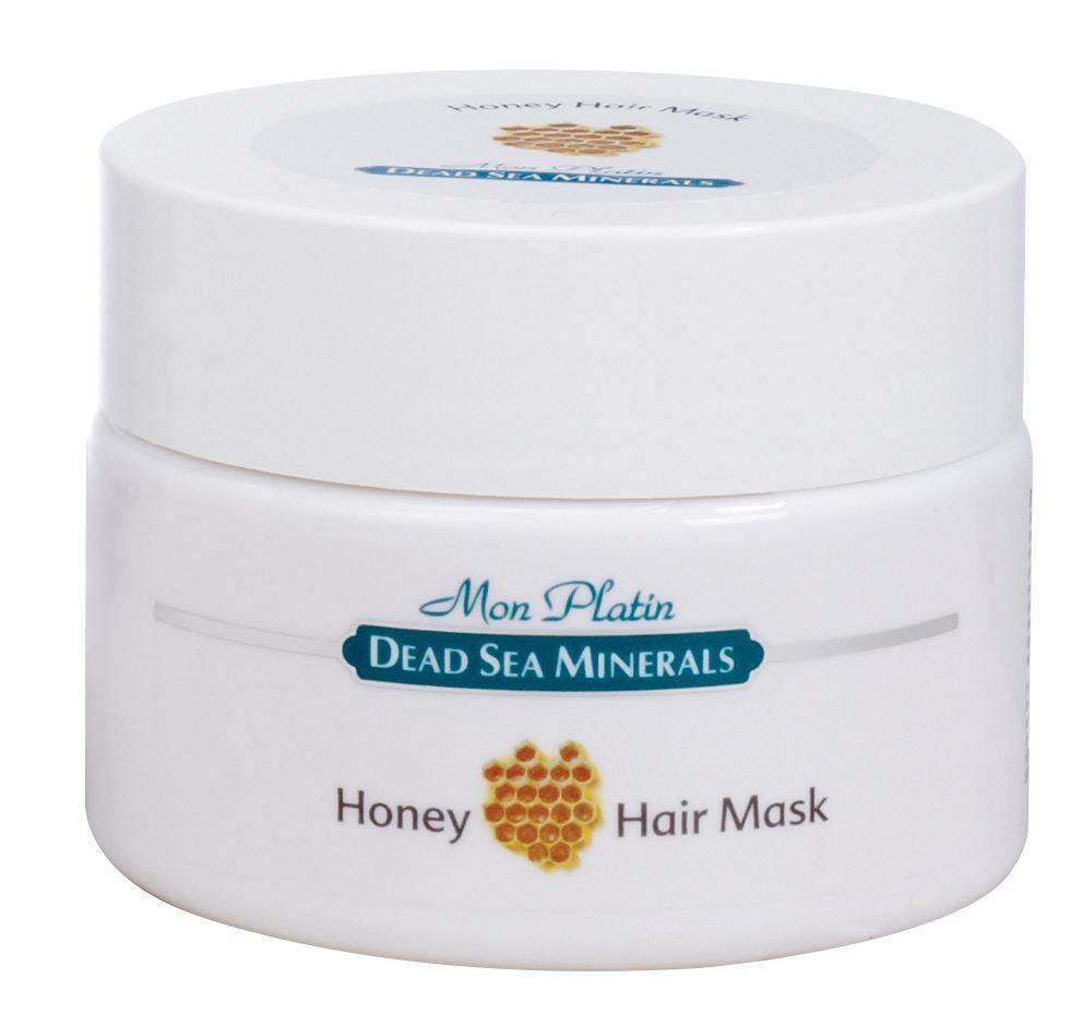 x2 Mon Platin, Dead Sea Minerals, Honey Hair Dry Damaged Hair,8.5fl.oz/250ml