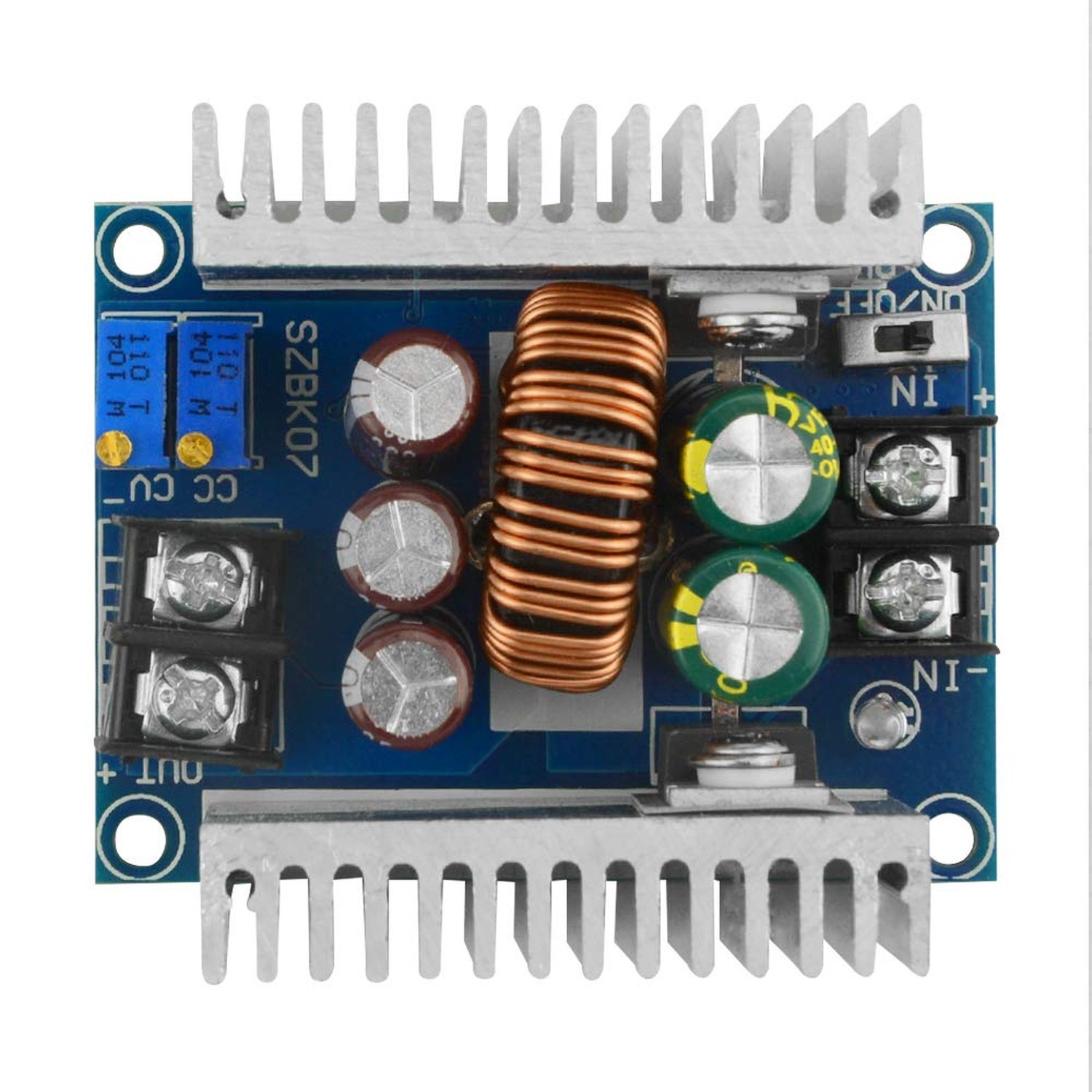 20A 300W High-Power Buck Converter Module DC 6-40V to DC 1.2-36V Adjustable C…