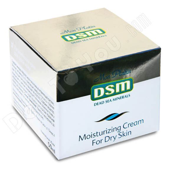 Mon Platin Dead Sea Minerals, Moisturizing Cream for Dry Skin, 1.7fl.oz/50ml