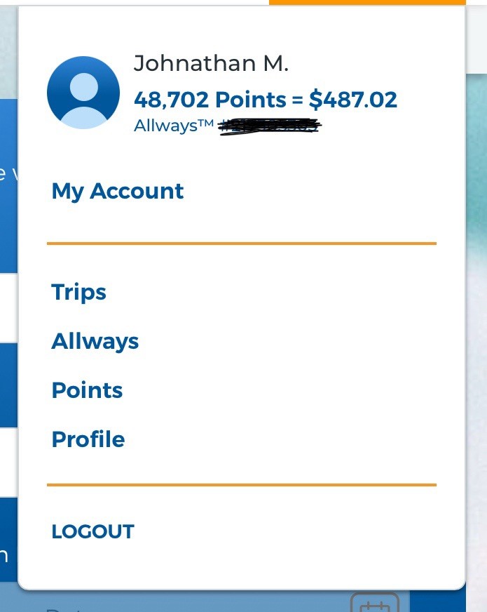 Travel Credit ( Allegiant Airlines ) Redeem For Flight
