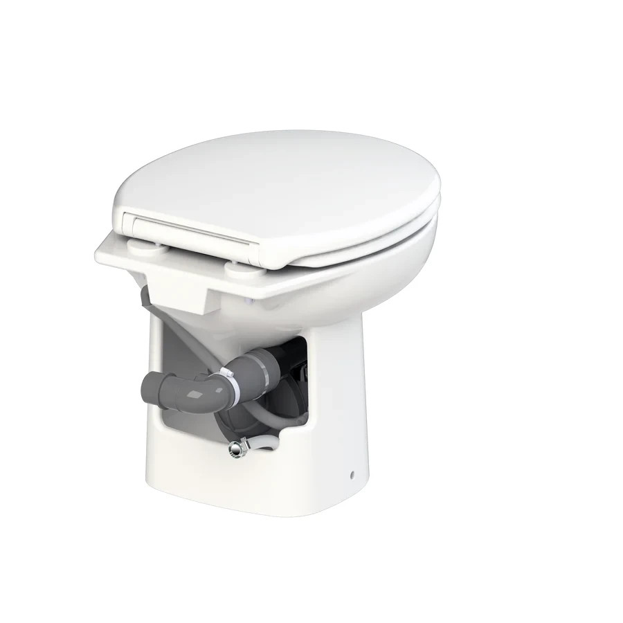 Sanimarin 31 Electric Marine Toilet – Compact, Low Profile, 12V System (WH)