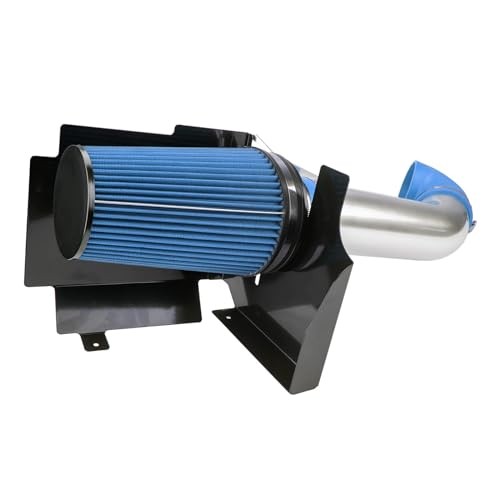 Cold Air Intake Kit with Filter Heat Shield for 1999-2006 G-M-C/Che-vy 4.8L