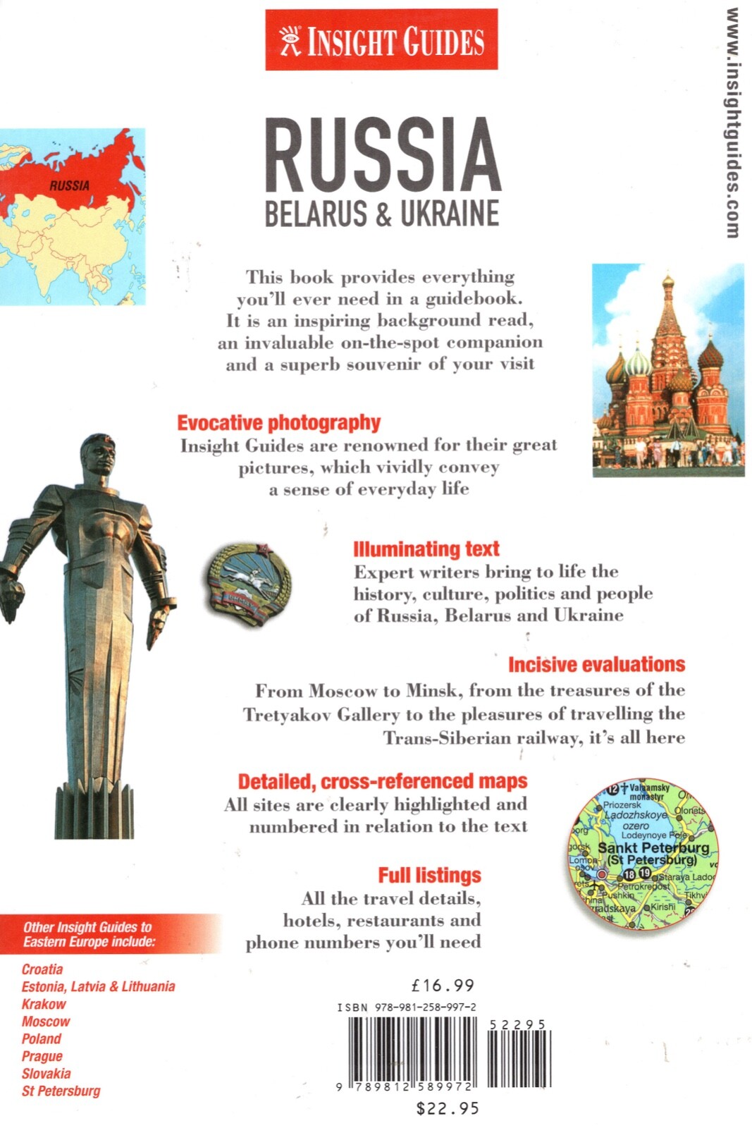 Russia, Belarus and Ukraine – Insight Guide (2009)