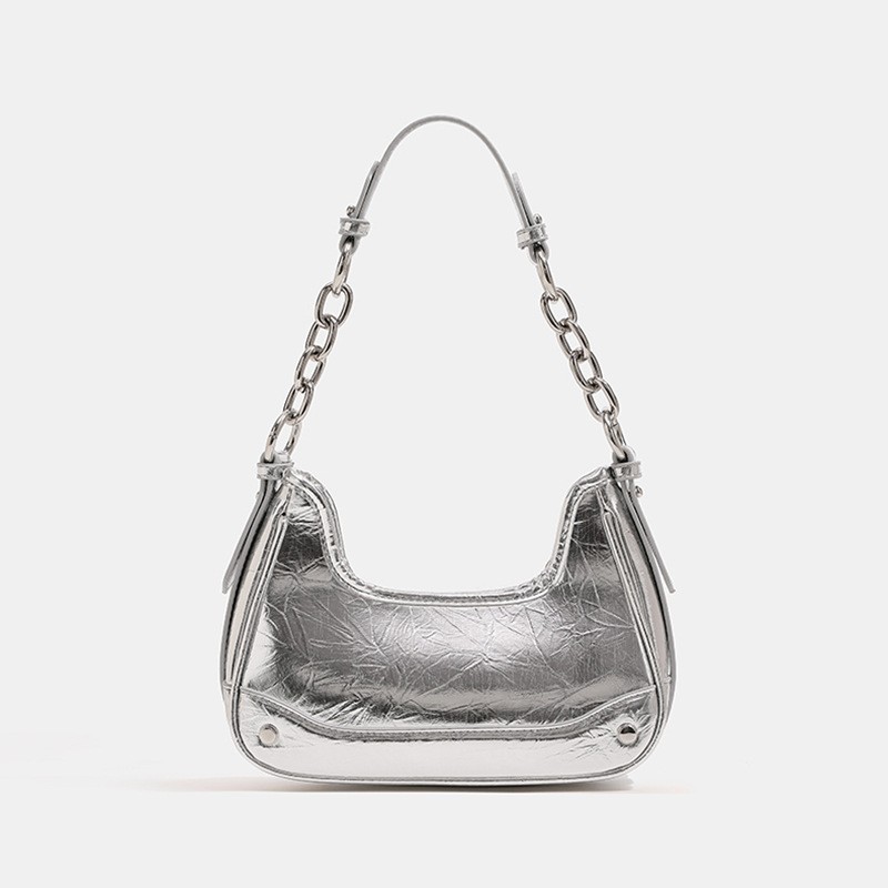 new trendy shiny crossbody women’s bag niche high-end versatile shoulder bag
