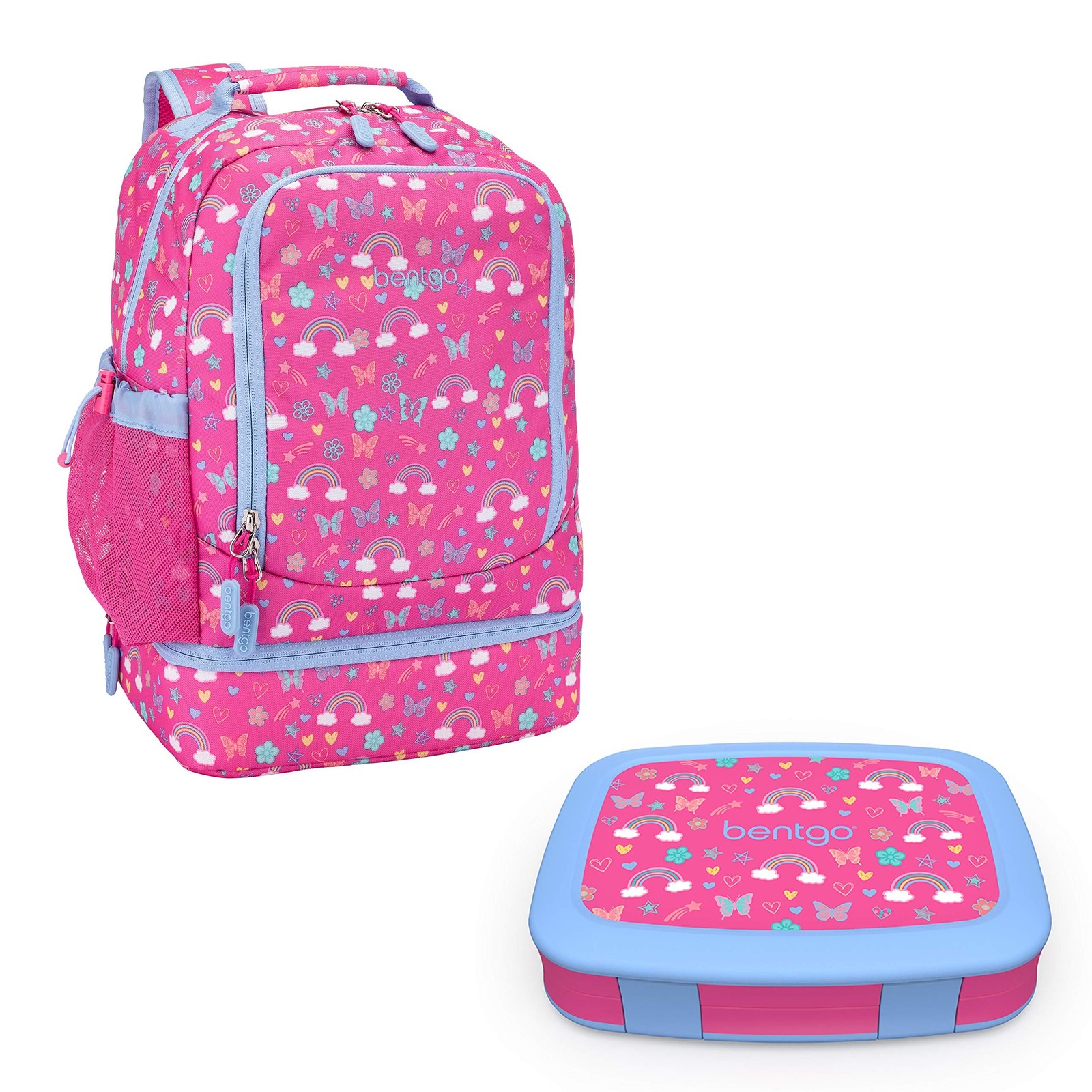 Bentgo 2-in-1 Backpack & Insulated Lunch Bag Set With Kids Prints Lunch Box (…