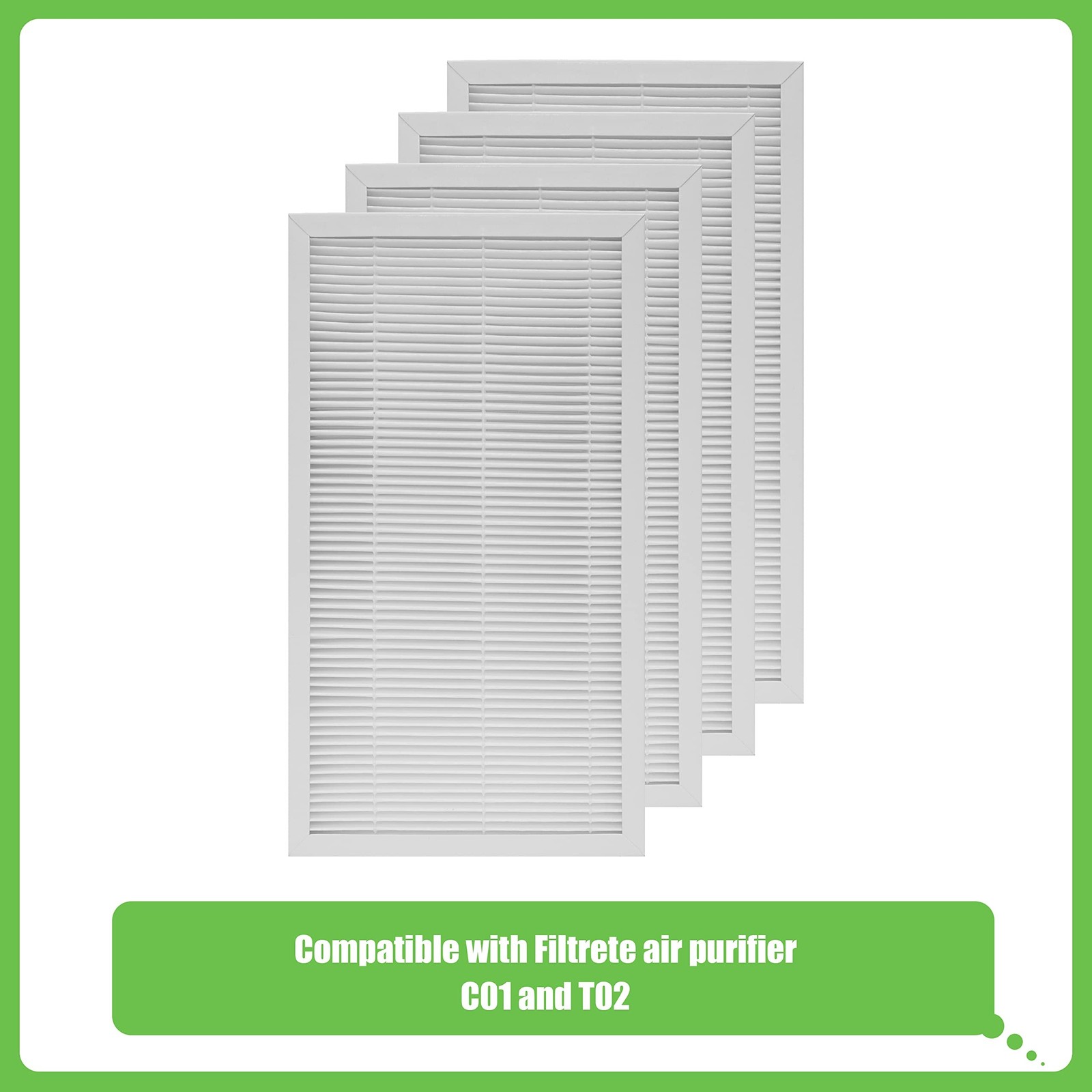 F1 Filter Allergen Reduction, Replacement Filter Compatible with Filtrete C01…