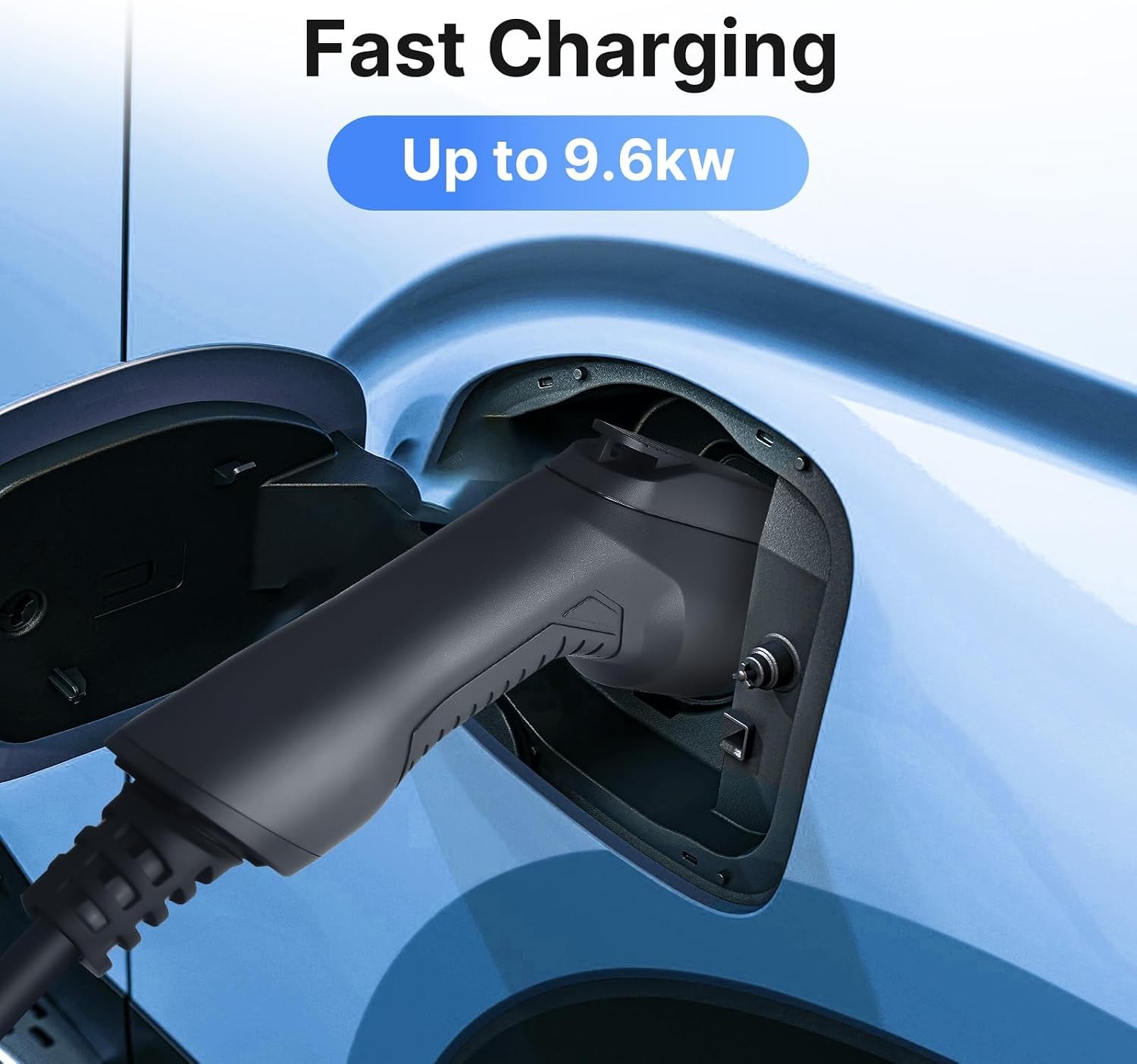 40Amp 20ft EV Charger Extension Cable Electric Vehicle