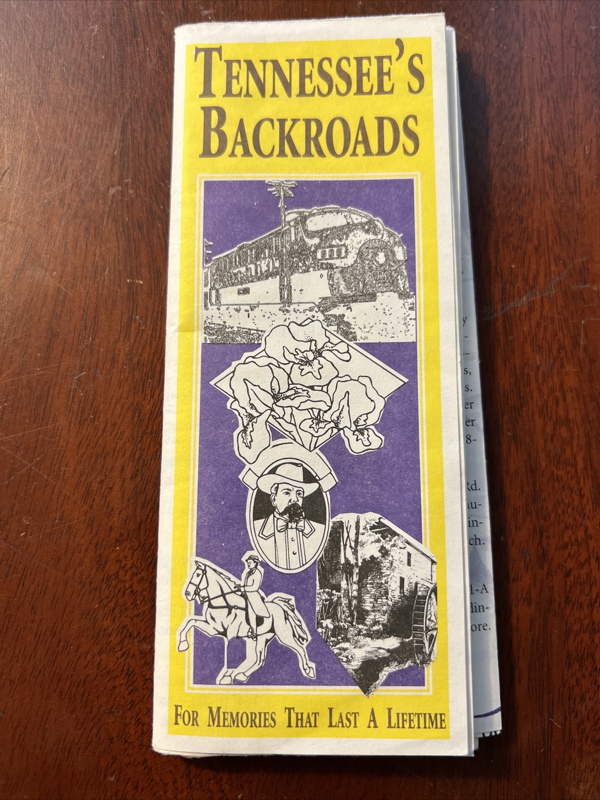Vintage Tennessee Back Roads Heritage Maps Southern Hospitality, Listings