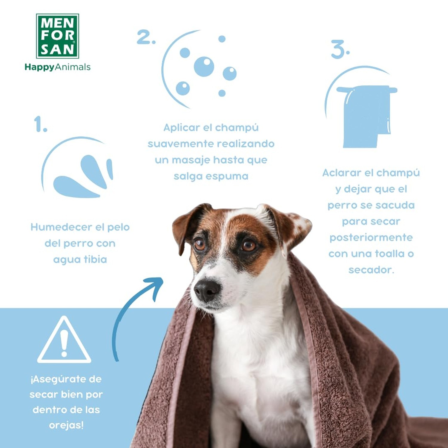 MENFORSAN Odor Eliminator 100% Natural Vegan-Friendly Shampoo for Dogs 10.15 …