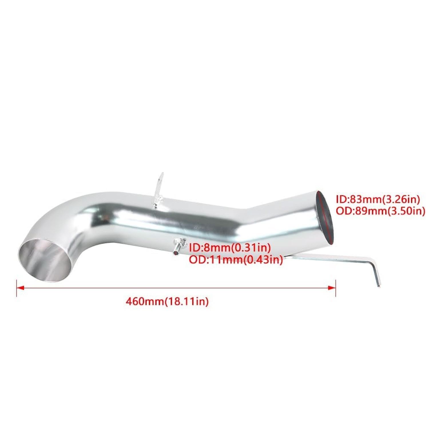 Cold Air Intake Compatible with 2007-2008 Chevy GMC Tahoe Yukon 4.8L / 5.3L /…