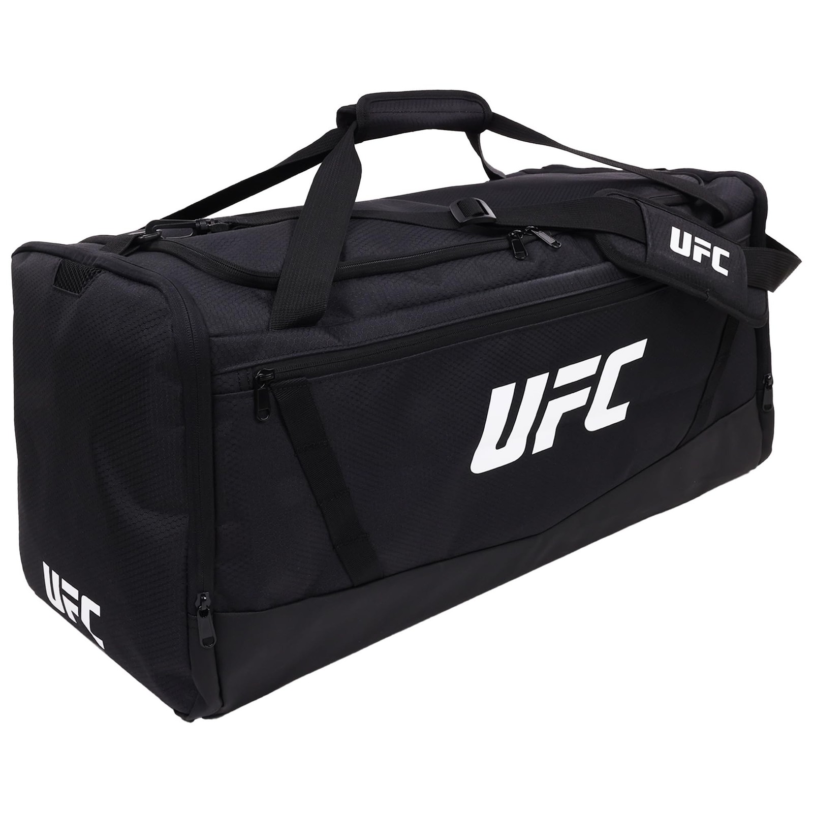 UFC Gym Bag, 25 Inch Extra Large Travel Duffel Bag for Men and Women, Shoe Co…
