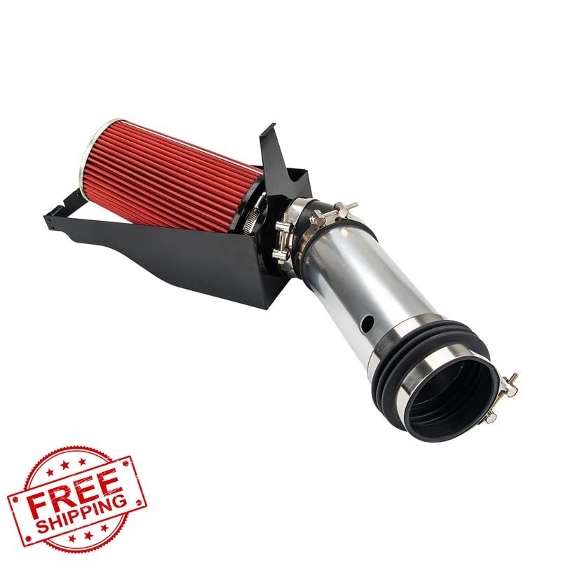 AUTOSITY 7.3L Diesel Cold Air Intake F250 F350 99-03 Red Filter