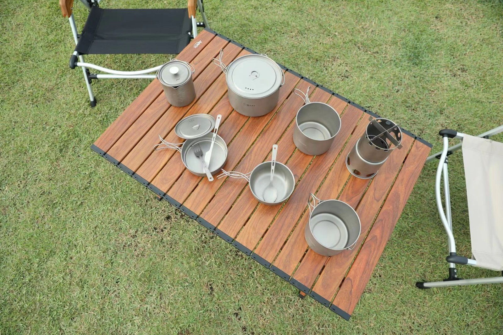 Titanium Wood Stove-Extra Strong Ultra-Lightweight Hiking Outdoor Backpack Camp