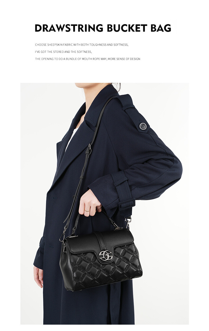 Bag Women’s New Commuter Leather Women’s Bag Large Capacity Mom Bag