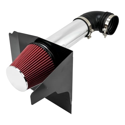Aluminum Cold Air Intake System Kit with Filter for Camaro 2010 2011 2012 2013