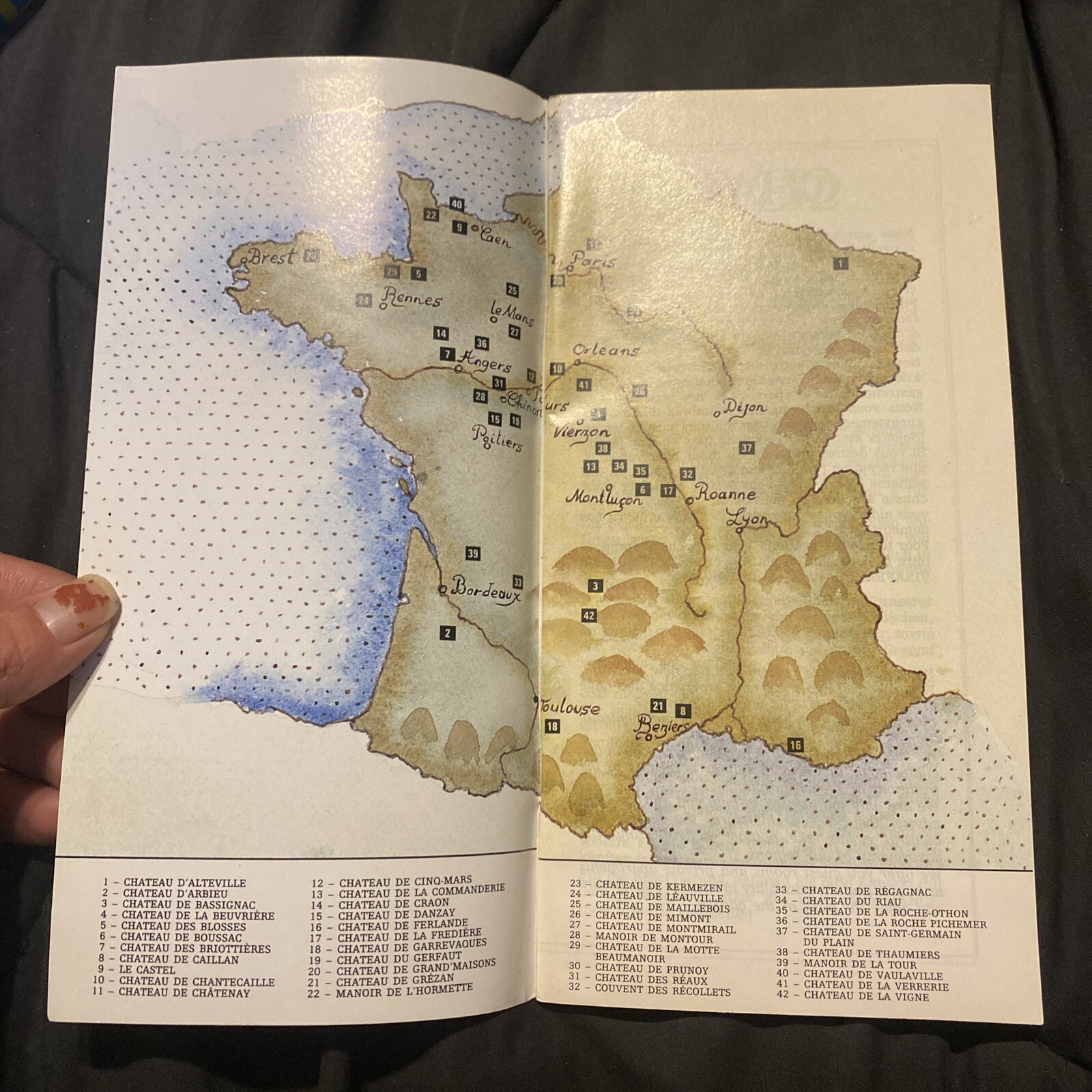 Chateau Accuiel 1987 Brochure