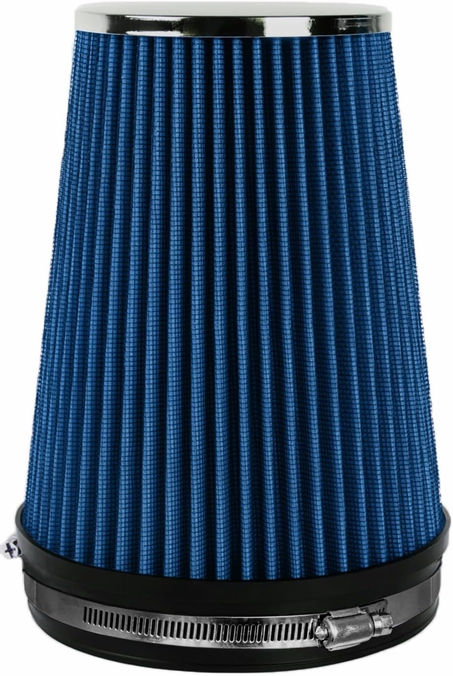 6″ Inlet Cold Air Intake Filter Cone Replacement Performance Blue (8″ Tall)