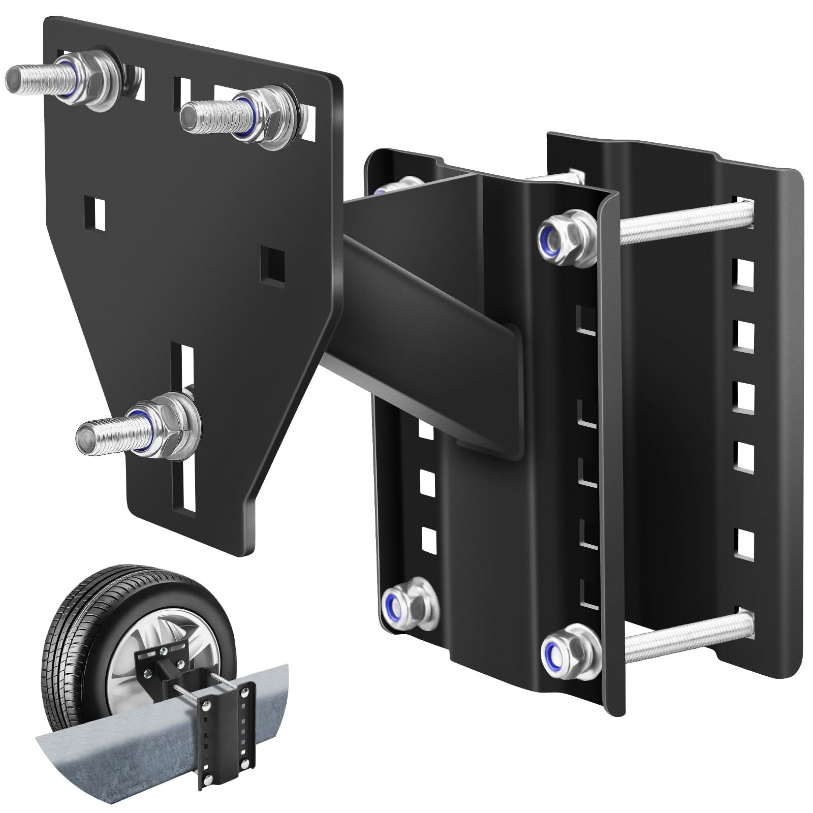 Trailer Spare Tire Mount, Boat Spare Tire Mount for Utility Trailer, Upgrade …