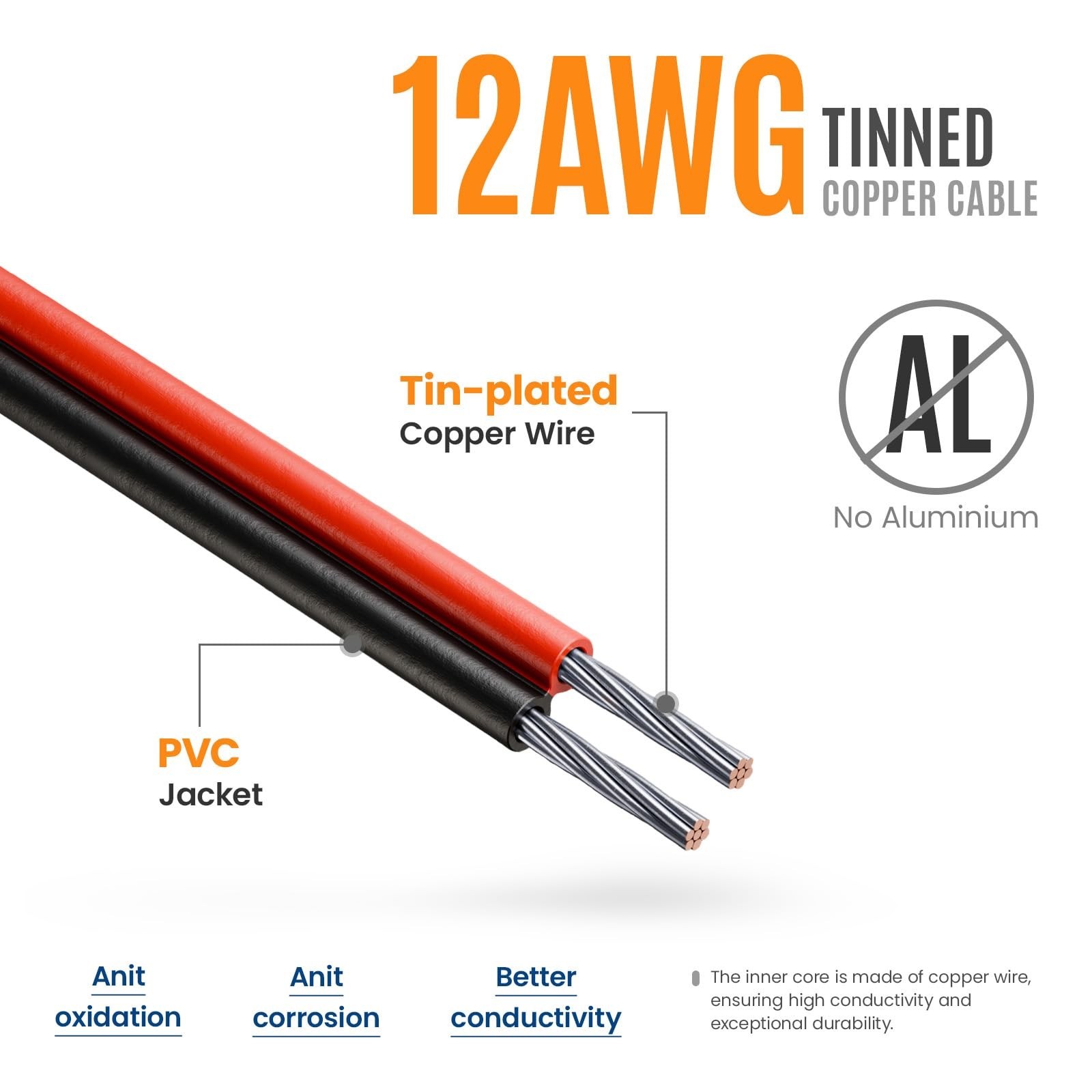 7 Pin Trailer Plug to SAE Connector Adapter – Heavy Duty 10AWG 7 Pin Trailer …