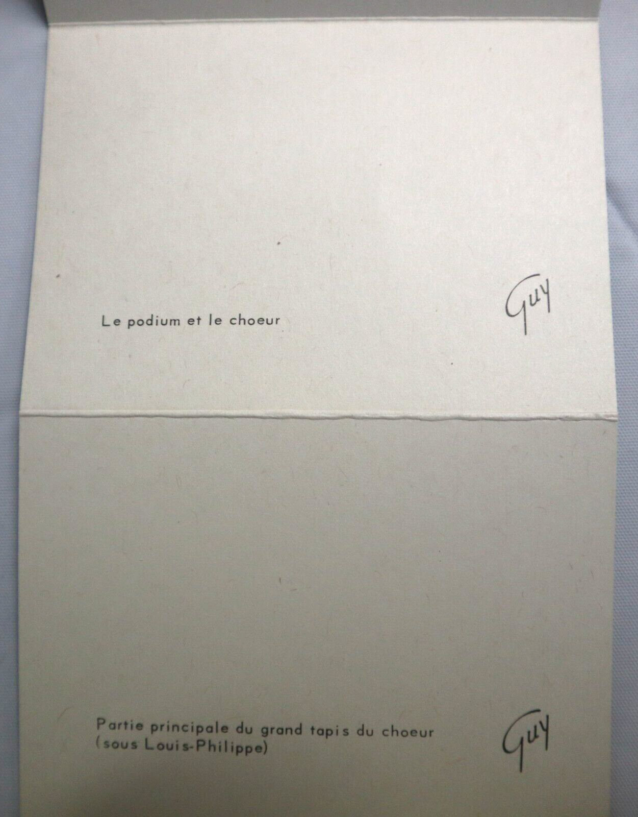Photochrome Editions Guy Paris France Notre Dame Folder Mini Souvenir Vtg 1960s