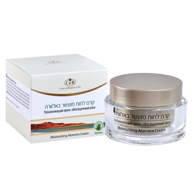Dead Sea,C&B, Care & Beauty, Moisturizing Cream with Aloe Vera, 1.7.fl.oz/50ml
