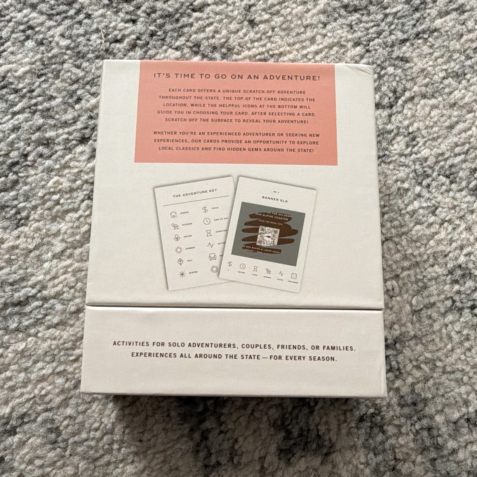North Carolina Adventure Bucket List Scratch Off Cards [New In Box]