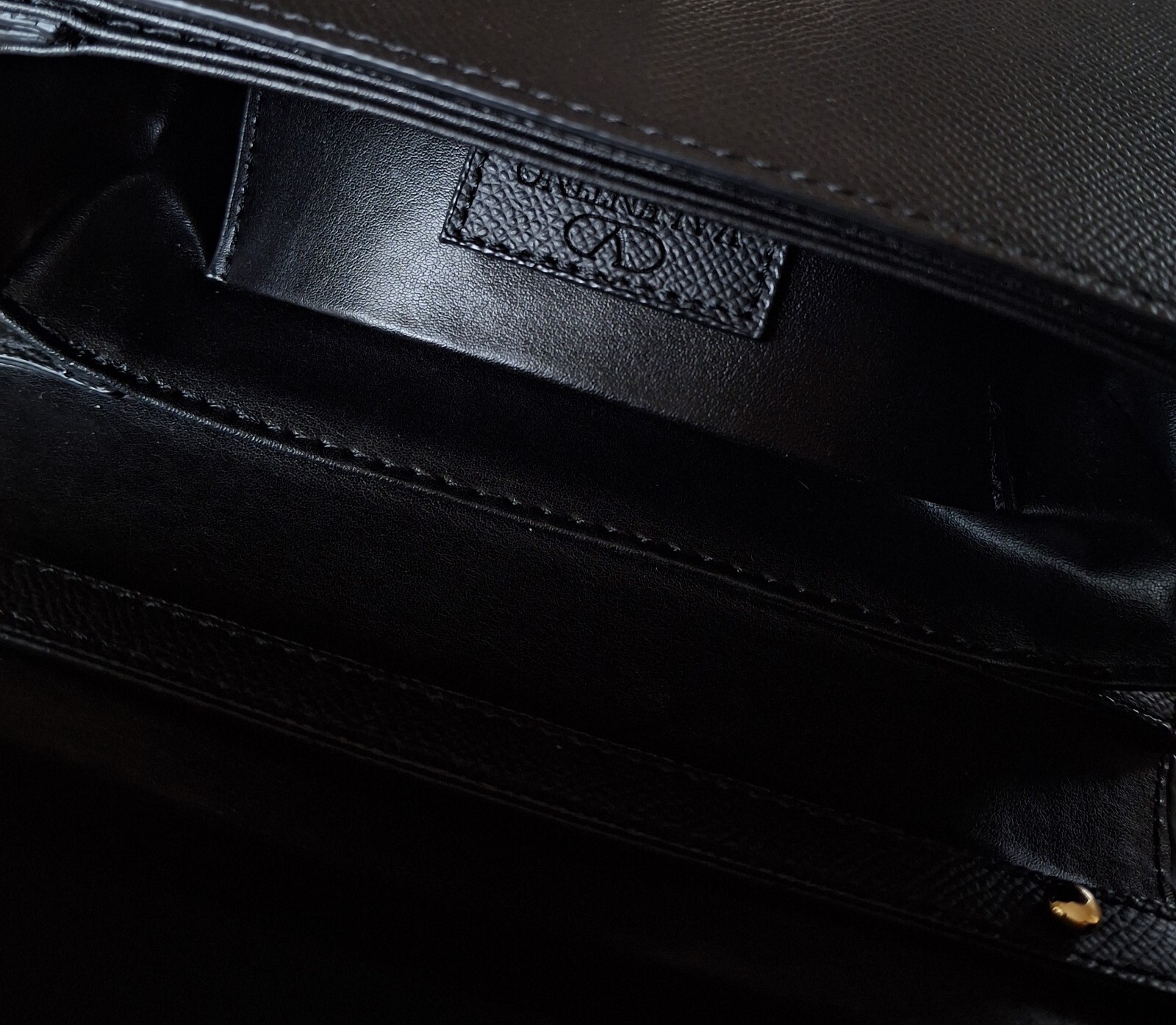 Fashion Black Valentino Strap Handbag Shoulder Bag