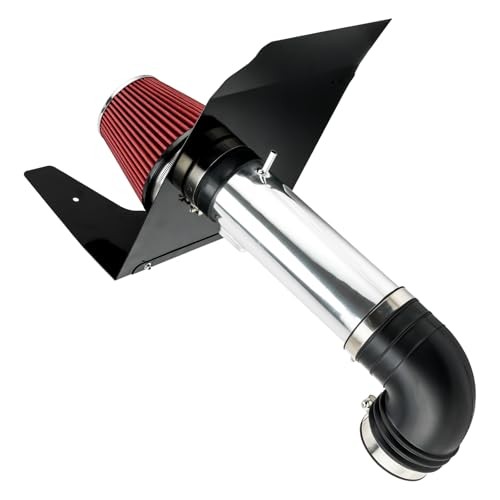 Aluminum Cold Air Intake System Kit with Filter for Camaro 2010 2011 2012 2013