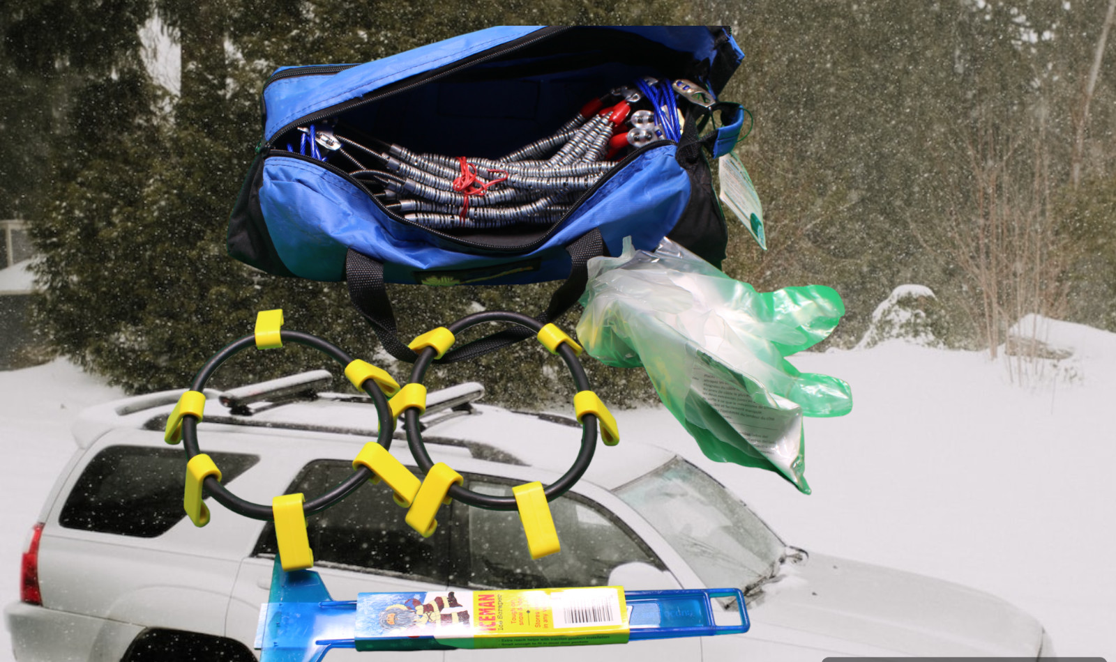 NEW snow Chains SZ 127 Super Z6 Snow/Ice Cable Tire Chains SZ127 Complete