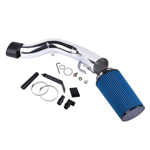 Aluminum Cold Air Intake Kit Replacement for Fo-rd 6.0L F250 F350 F450 F550