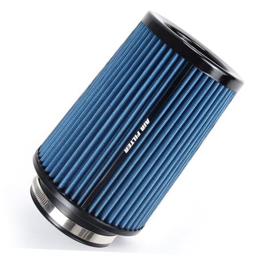 3 3.5 4 Inch Cold Air Intake Filter 76mm 89mm 101mm High Performance Blue