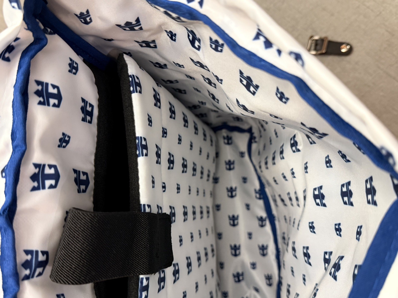 Royal Caribbean Royal Blue Large Backpack With Computer Compartment