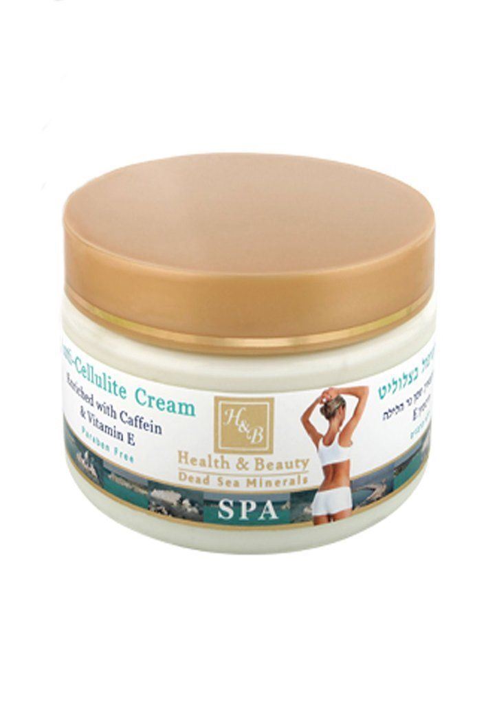 Health and Beauty Anti Cellulite Cream with Caffeine and Vitamin E 340ml